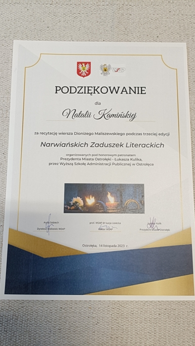 000dyplom konkurs literacki